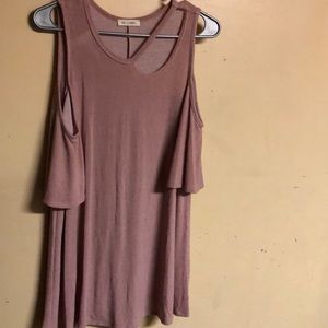 Cold shoulder top